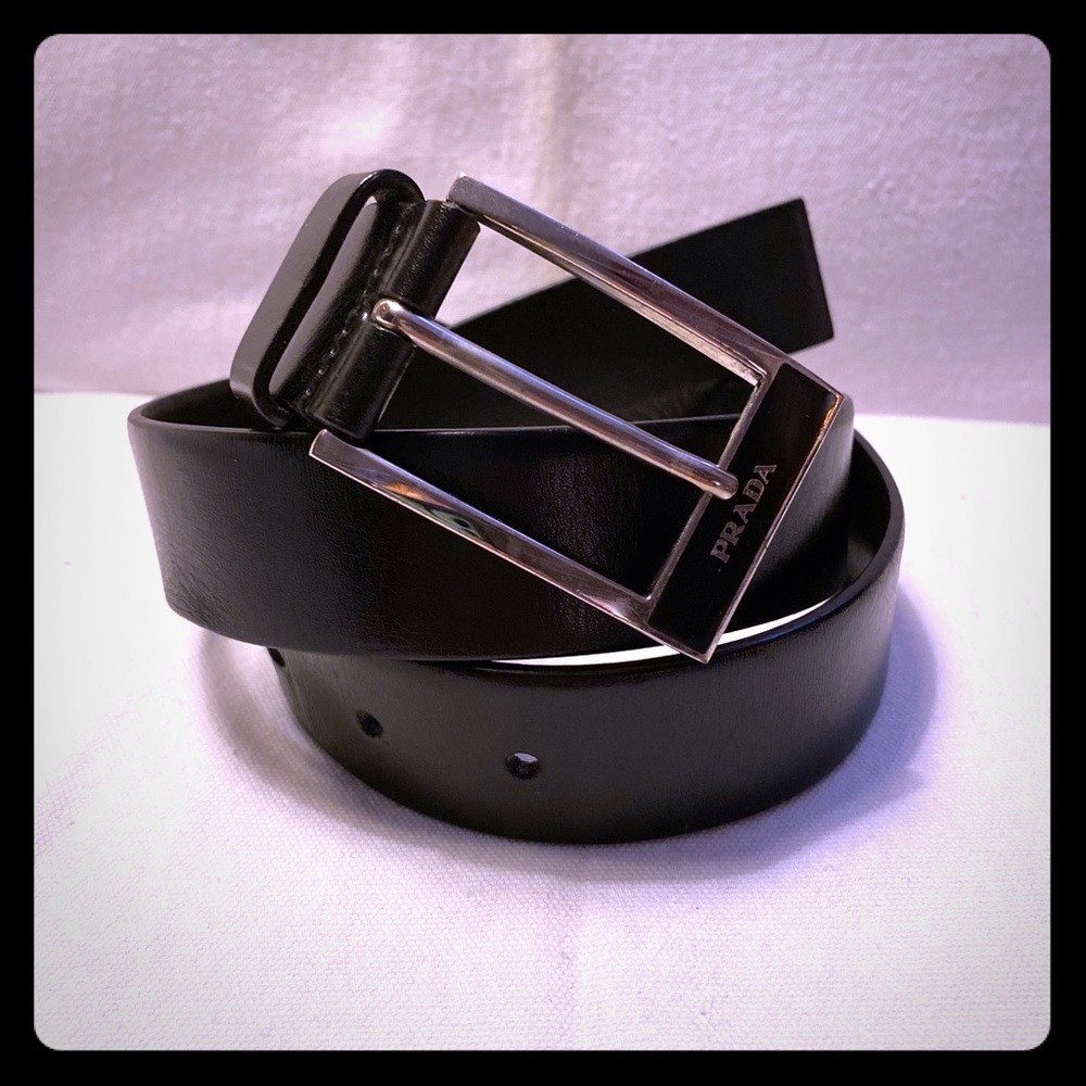 Black Prada belt